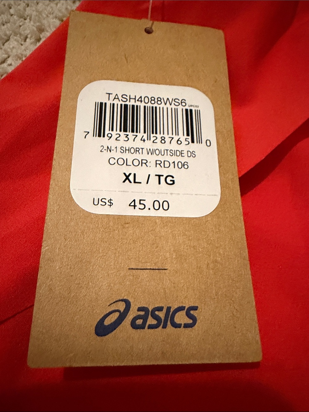 NET ASICS 2-IN-1 Short - Picture 4 of 10